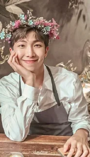 💐 emoji Намджун Telegram sticker 8 of 17
