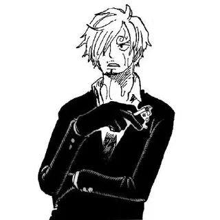 🌟 emoji санджи чб Telegram sticker 15 of 72