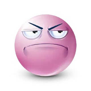 🙃 emoji розовые эмоджи @nmhlp Telegram sticker 24 of 94