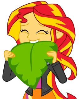 ✌️ emoji Sunset | @MyLittlePony_bots Telegram sticker 3 of 113