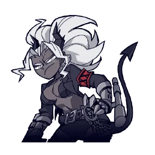 ⛓️ emoji Helltaker 🥞 Telegram sticker 5 of 79