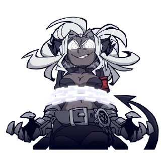 ⛓️ emoji Helltaker 🥞 Telegram sticker 3 of 79