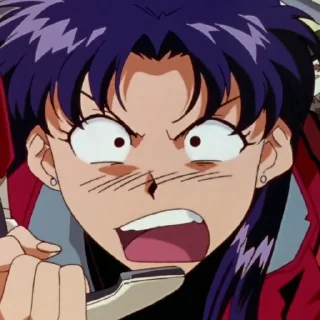 🤬 emoji Евангелион Telegram sticker 13 of 26