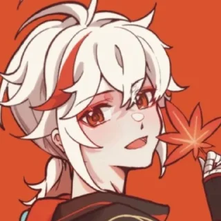 🍁 emoji Kaedehara Kazuha| @cutesoftcore Telegram sticker 20 of 107