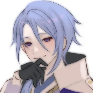 🤭 emoji Аято Telegram sticker 6 of 28