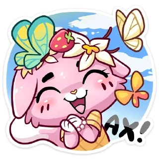 ☺️ emoji Клубничная Ванилька @TgStickeru Telegram sticker 8 of 48