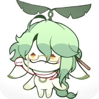 🌱 emoji 𝆺𝅥 𝆭 .🌱 ⃞ ࣪ ˖  ›༘  @shouvvi Telegram sticker 16 of 120