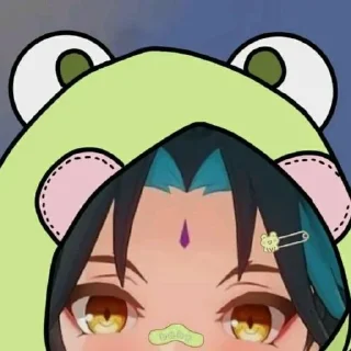 🐸 emoji Xiao nation Telegram sticker 21 of 37