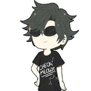 ❤️ emoji Devi / Bubi by @anime_stickerr Telegram sticker 11 of 25