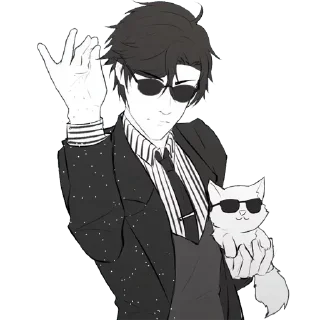❤️ emoji Devi / Bubi by @anime_stickerr Telegram sticker 15 of 25