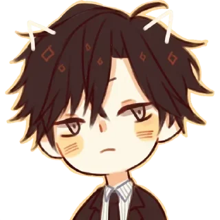❤️ emoji Devi / Bubi by @anime_stickerr Telegram sticker 14 of 25
