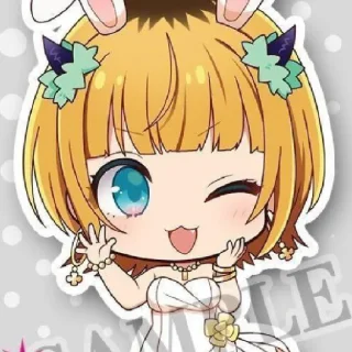 🐰 emoji ♡˖꒰ᵕ༚ᵕ⑅꒱ Mem cho ꒰⑅ᵕ༚ᵕ꒱˖♡ Telegram sticker 5 of 56