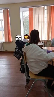 😊 emoji UnderTale school Telegram sticker 13 of 38