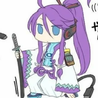 🎶 emoji Gakupo-kun Telegram sticker 8 of 34