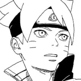 ❓ emoji Boruto from @somewherechannel Telegram sticker 9 of 120