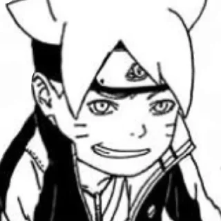 😏 emoji Boruto from @somewherechannel Telegram sticker 16 of 120
