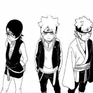 😔 emoji Boruto from @somewherechannel Telegram sticker 21 of 120