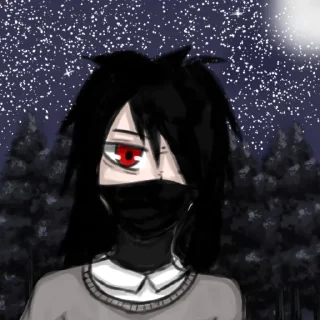 😐 emoji Лиза Агакуро Telegram sticker 8 of 8