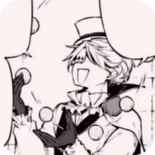 🕯️ emoji Nikolay Gogol!!—⁠☆ @momsstickers Telegram sticker 15 of 50