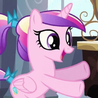Sticker from Princess Cadance | @MLP_AnimatedStickers