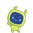 👋 emoji Робот Гоша @TgSticker Telegram sticker 12 of 24