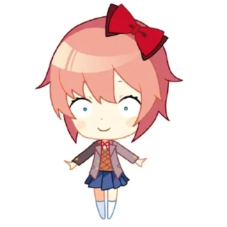 🤨 emoji ddlc ^o^ Telegram sticker 16 of 51