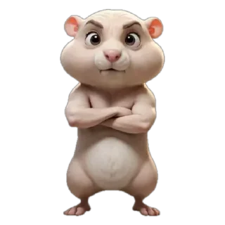 Sticker from Hamsters combat