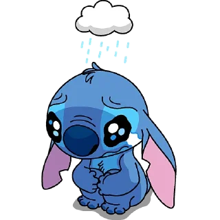 😭 emoji Стич @Nyasticks Telegram sticker 13 of 41