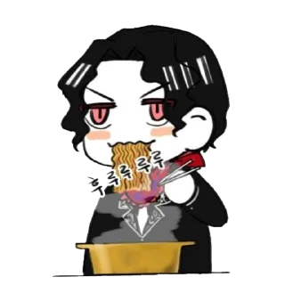 👻 emoji Майкл Кибуцудзи Telegram sticker 10 of 72