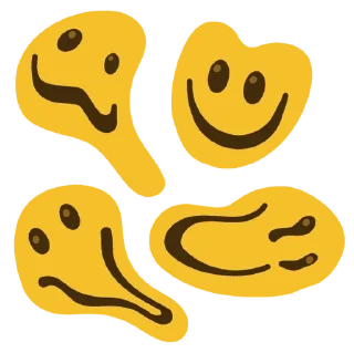 🫠 emoji emojikitchen Telegram sticker 19 of 25