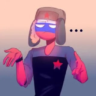 🤐 emoji countryhumans russia stickers Telegram sticker 15 of 56