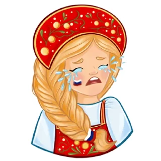 Sticker from Russia love