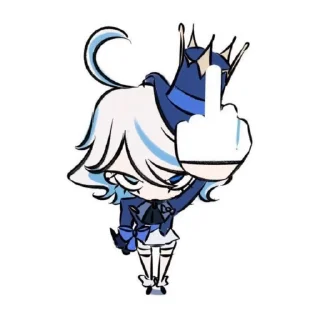 🖕 emoji @shanhelea Telegram sticker 23 of 46