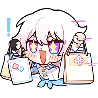 🛍 emoji 7-March Official | @honkai_star Telegram sticker 12 of 16