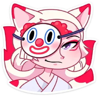 🤡 emoji Жрица Кумико (@TgSticker) Telegram sticker 8 of 48