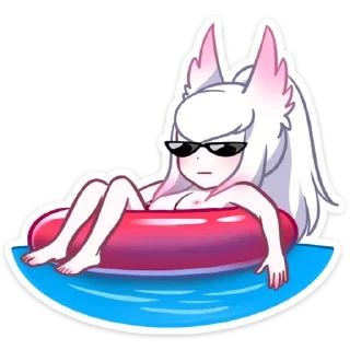 🛟 emoji Мари и Хидэ; @stickersvk18 + @yooshi69 Telegram sticker 7 of 57