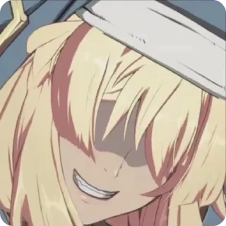 😐 emoji Bridget | GuiltyGearStrive Telegram sticker 12 of 20
