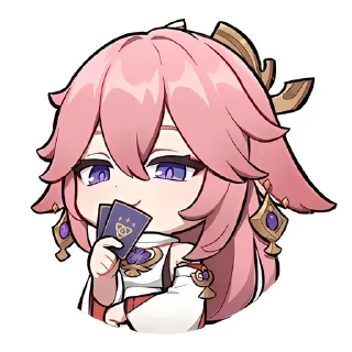 🌟 emoji Gashnya impact Telegram sticker 11 of 54