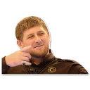 😉 emoji Ramzan Kadyrov Telegram sticker 10 of 18