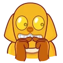 😨 emoji Teddy Doge Telegram sticker 5 of 20