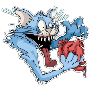 😻 emoji НАТЕ-КА Telegram sticker 17 of 22