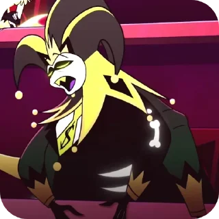 💰 emoji БОЛЬШЕ ⇨ @CLOOBHUB МАММОН АДСКИЙ БОСС HELLUVA BOSS Telegram sticker 9 of 42
