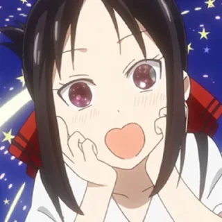 Sticker from @Anime_stickery Кагуя