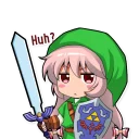 Sticker from Mokou