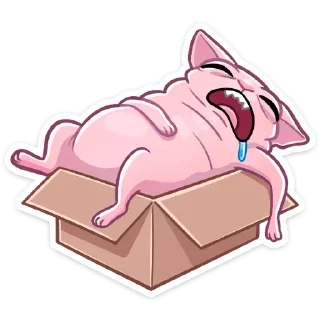 😰 emoji @TVstickers Honka Telegram sticker 14 of 47