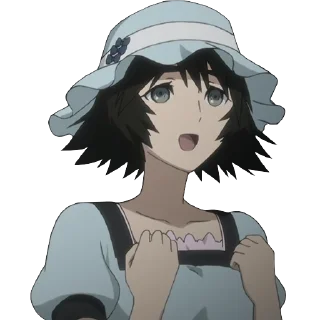 🤗 emoji Steins;Gate Telegram sticker 9 of 52