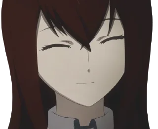 😊 emoji Steins;Gate Telegram sticker 22 of 52