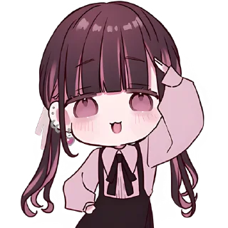 🫡 emoji Пьен-чан 2 @Nyasticks Telegram sticker 19 of 41