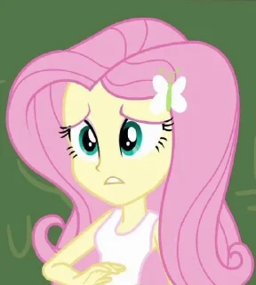 🌟 emoji Fluttershy  Telegram sticker 19 of 25