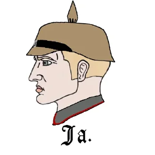 👍 emoji Für unsern Kaiser Telegram sticker 8 of 26